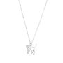 Personalised Sterling Silver Short Haired Cat Necklace, thumbnail 2 of 7