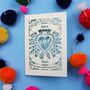 Personalised Civil Partnership Card, thumbnail 5 of 7
