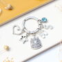 Personalised 50th Birthday Keyring, thumbnail 3 of 8