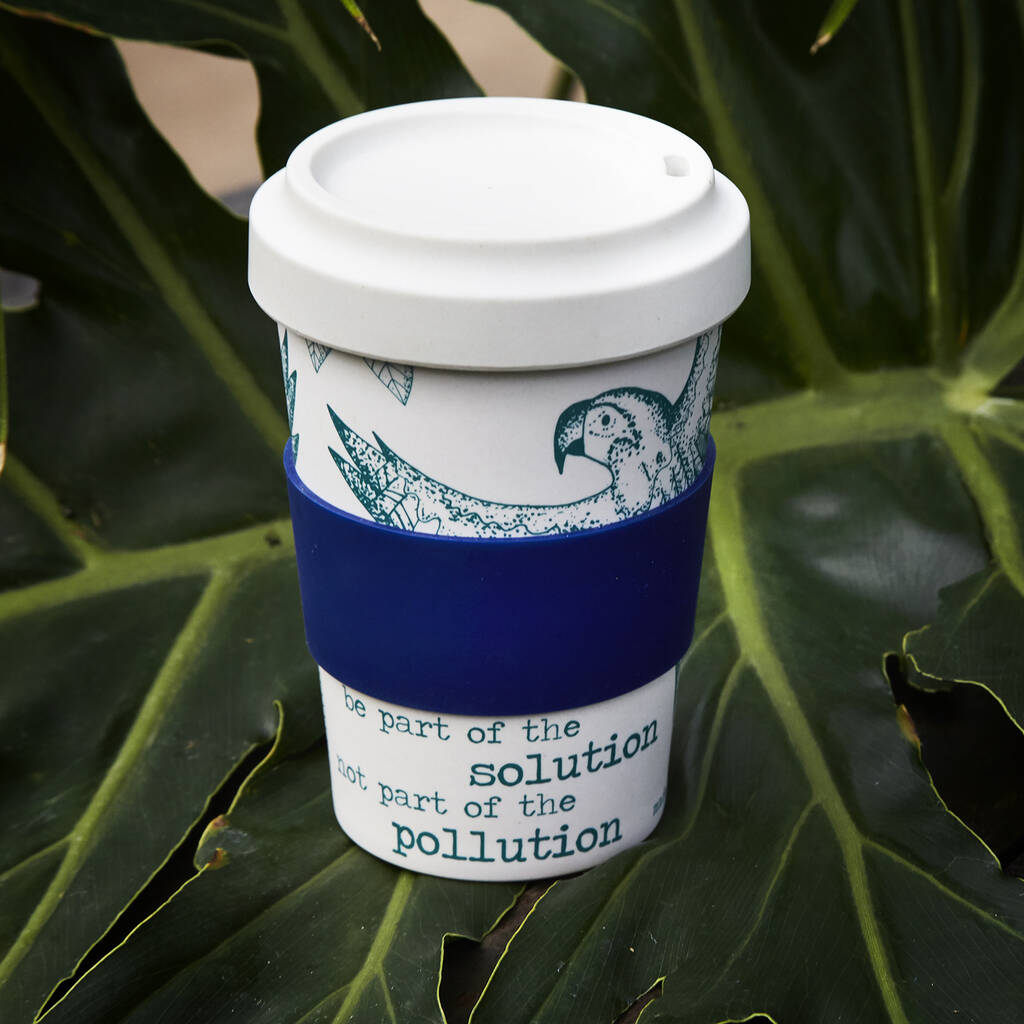 Image of Rainforest Eco Friendly 17oz Travel Mug Bamboo