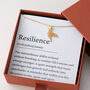 Resilience Gift Hummingbird Necklace, thumbnail 1 of 6