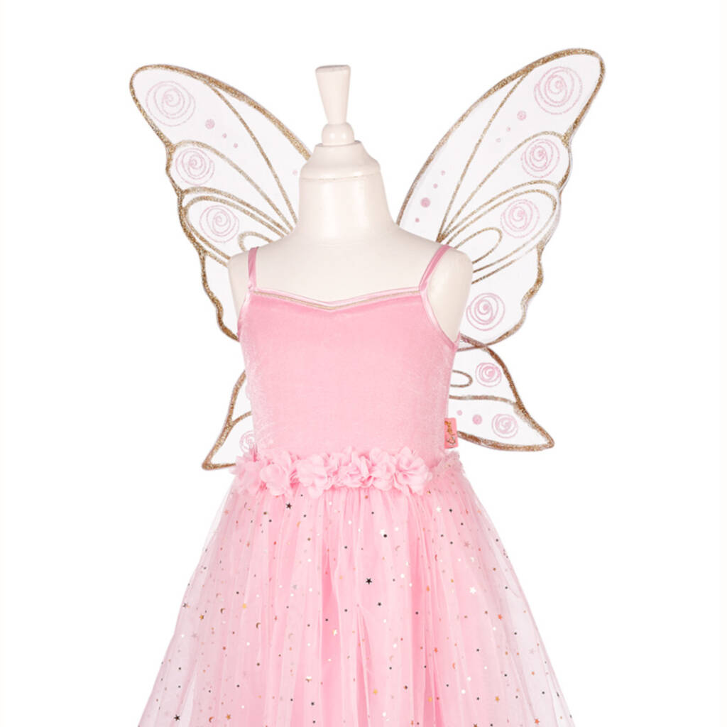 Girl's Vintage Fairy Dress Up Costume, 1 of 6