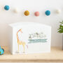 Personalised Giraffe Themed Money Pot Piggy Bank, thumbnail 2 of 4
