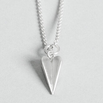 Aphrodite Silver Heart Pendant, 3 of 3