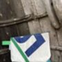 No3 Small Upcycled Versatile Sailcloth Pouch, thumbnail 9 of 10