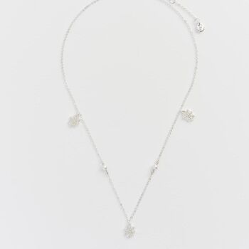 Cobweb And Pearl Silver Necklace, 4 of 7