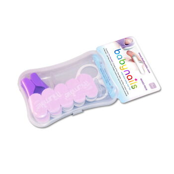 Baby Nails® Wearable Baby Nail File Care Kit 0m+ New Baby Gift Baby Care Kit, 2 of 10
