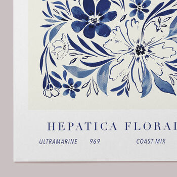 Hepatica Florals Print, 3 of 3