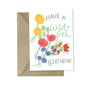 'Have A Wild And Free Birthday' Greetings Card, thumbnail 2 of 2