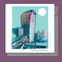 London Modern Skyline Architecural Card, thumbnail 2 of 3