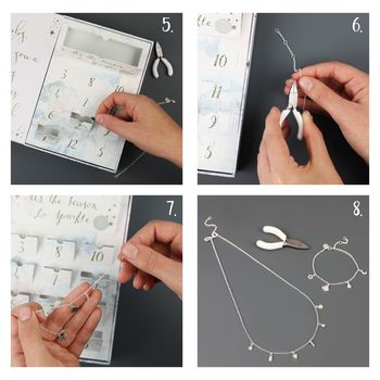 Create A Charm Bracelet And Necklace Advent Calendar, 6 of 9