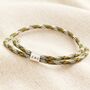 Personalised Men's Pull Cord Rope Bracelet, thumbnail 3 of 3