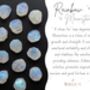 Raw Moonstone Crystal Hoop Earrings, thumbnail 5 of 10