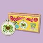 Rooting For You! Mini Matchbox Cross Stitch Kit, thumbnail 1 of 7