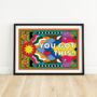 You're Doing Great Motivational Art Print, thumbnail 2 of 4