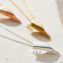 Personalised Paper Plane Necklace, thumbnail 6 of 11