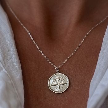 Personalised Zodiac Sign Necklace Birthday Gift, 5 of 11
