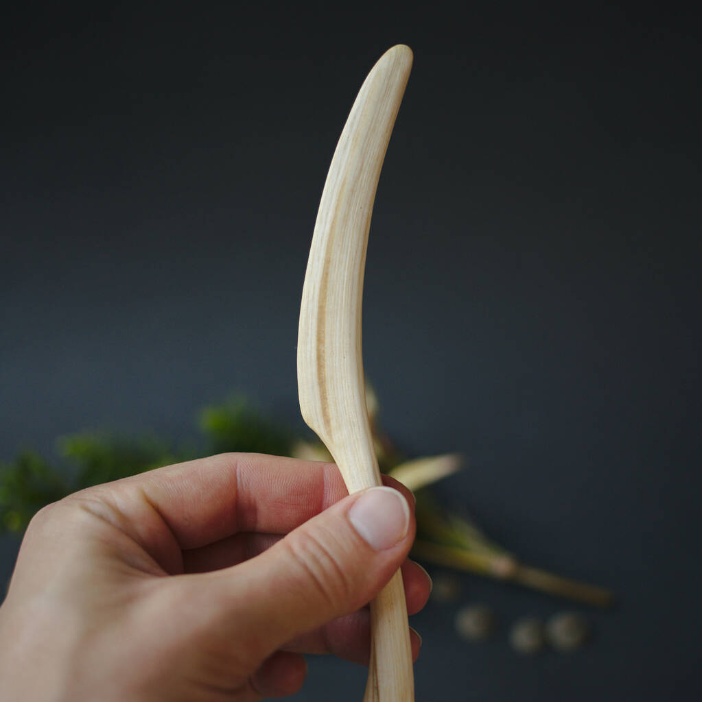 Wooden Cheese/Butter Knife | No. 141, 1 of 8