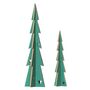 Set Of Two Christmas Tree Table Decorations, thumbnail 2 of 7