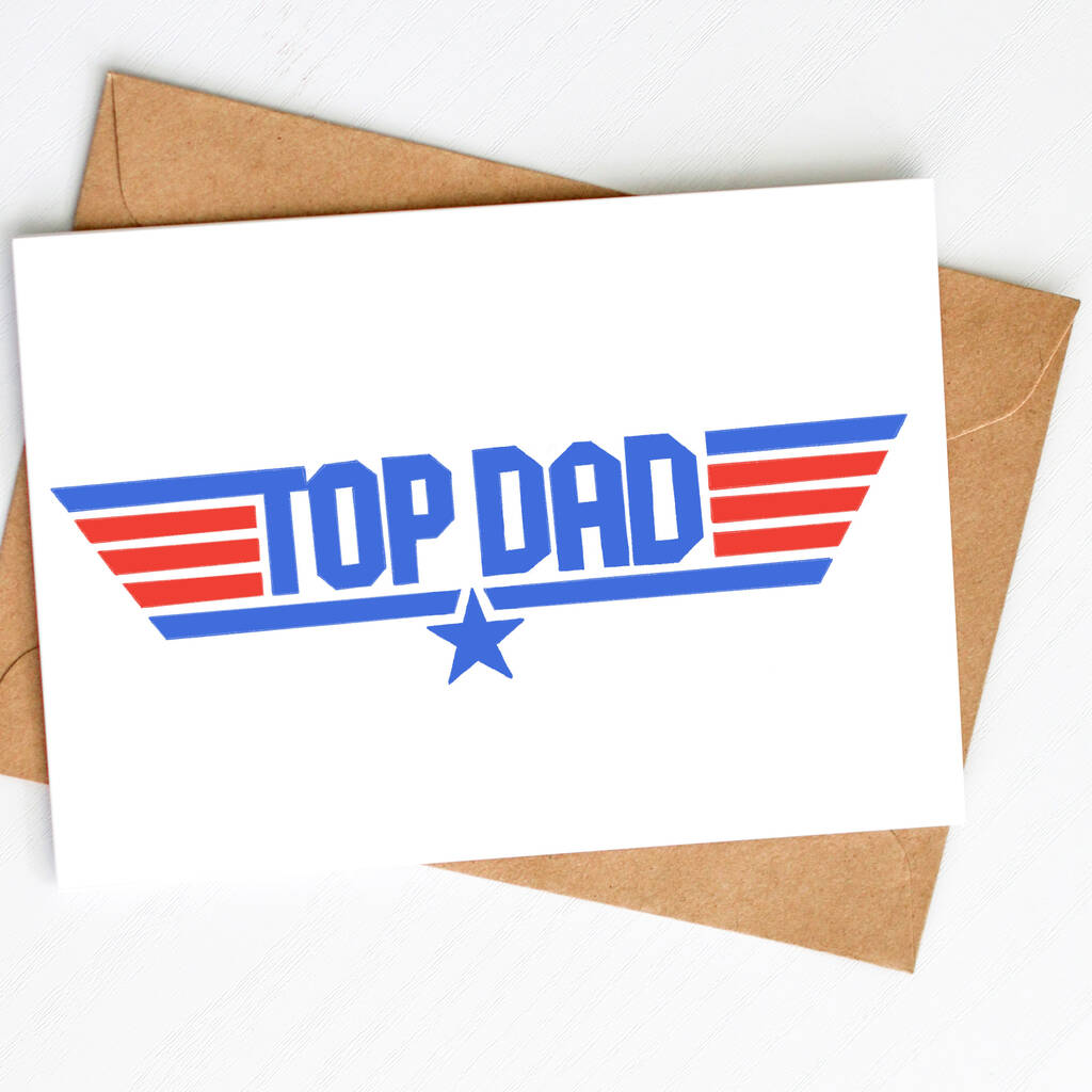'Top Dad' Card, 1 of 2