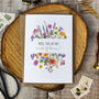 Colourful Flowers Will You Be My Bridesmaid Card, thumbnail 4 of 7