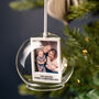 Personalised Family Photo Dome Bauble, thumbnail 1 of 4