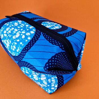 Large African Print Toiletry Wash Bag | Adedapo Print, 4 of 7