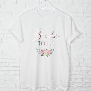 Bride To Be And Personalised Hen Festival T Shirt Set, 2 of 4