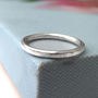 Sterling Silver Texture Ring, thumbnail 8 of 8