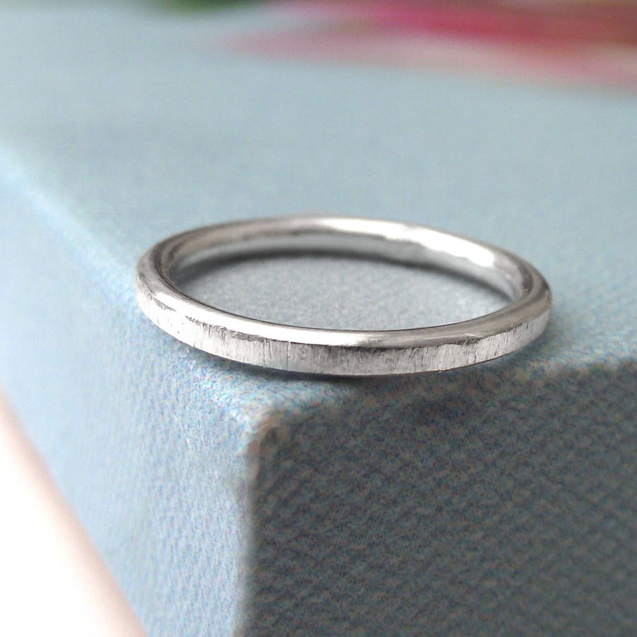 sterling silver texture ring by zelda wong | notonthehighstreet.com