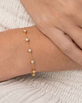 Moissanite Bracelet, 8 of 12