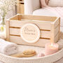 Personalised Luxury Treat Box For Mum Personalised Gift Crate Mothers Day Gift Idea, thumbnail 4 of 7