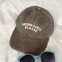 Brown Sauce Please Embroidered Slogan Cap, thumbnail 1 of 3