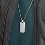 Personalised Men's Dog Tag Necklace, thumbnail 4 of 9