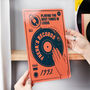 Personalised Metal Record Music Sign, thumbnail 2 of 4