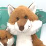 Mummy And Baby Fox Plush Set, Gift Bag, thumbnail 6 of 9