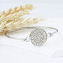 90th Birthday 1936 Sixpence Coin Bangle Bracelet, thumbnail 3 of 10