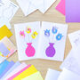 Card Making Kit Tulip | Iris Folding, thumbnail 5 of 5