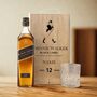 Personalised Johnnie Walker Black Label 12 Year Old Scotch Whisky Gift Set With Glass, thumbnail 1 of 6