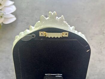 Grey Ornate 6x4 Inch Portrait Photo Frame For Home Decor, 5 of 8