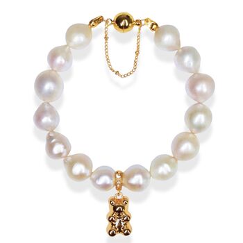 Pearl Bear Charm Bracelet, 3 of 6