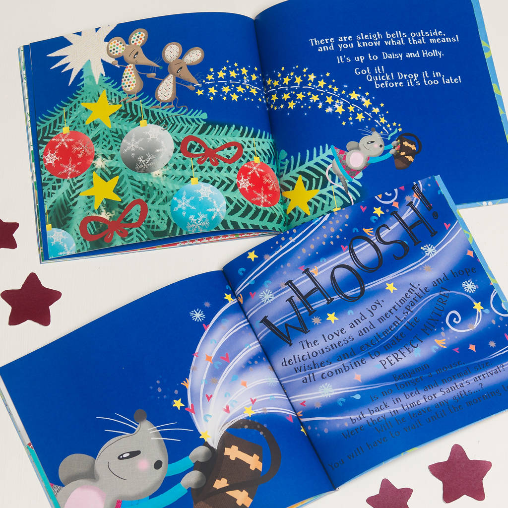 personalised christmas eve children's book by fromlucy