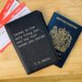 Personalised Travel Quote Passport Cover, thumbnail 1 of 6