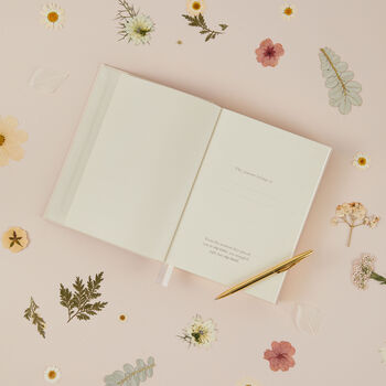 Five Year Mum Journal – Ivory Motherhood Memory Book, 4 of 9