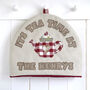 Personalised 40th Ruby Anniversary Tea Cosy Gift, thumbnail 5 of 12