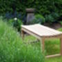 Backless Wooden Bench, thumbnail 8 of 10
