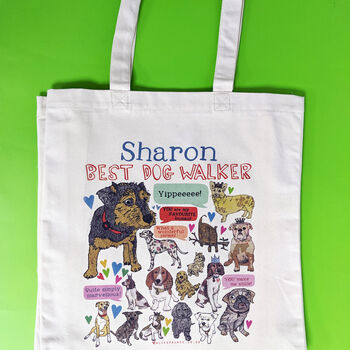Personalised Dog Lover Bag, 10 of 12