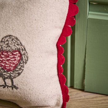 Winter Robins Draught Excluder, 2 of 4