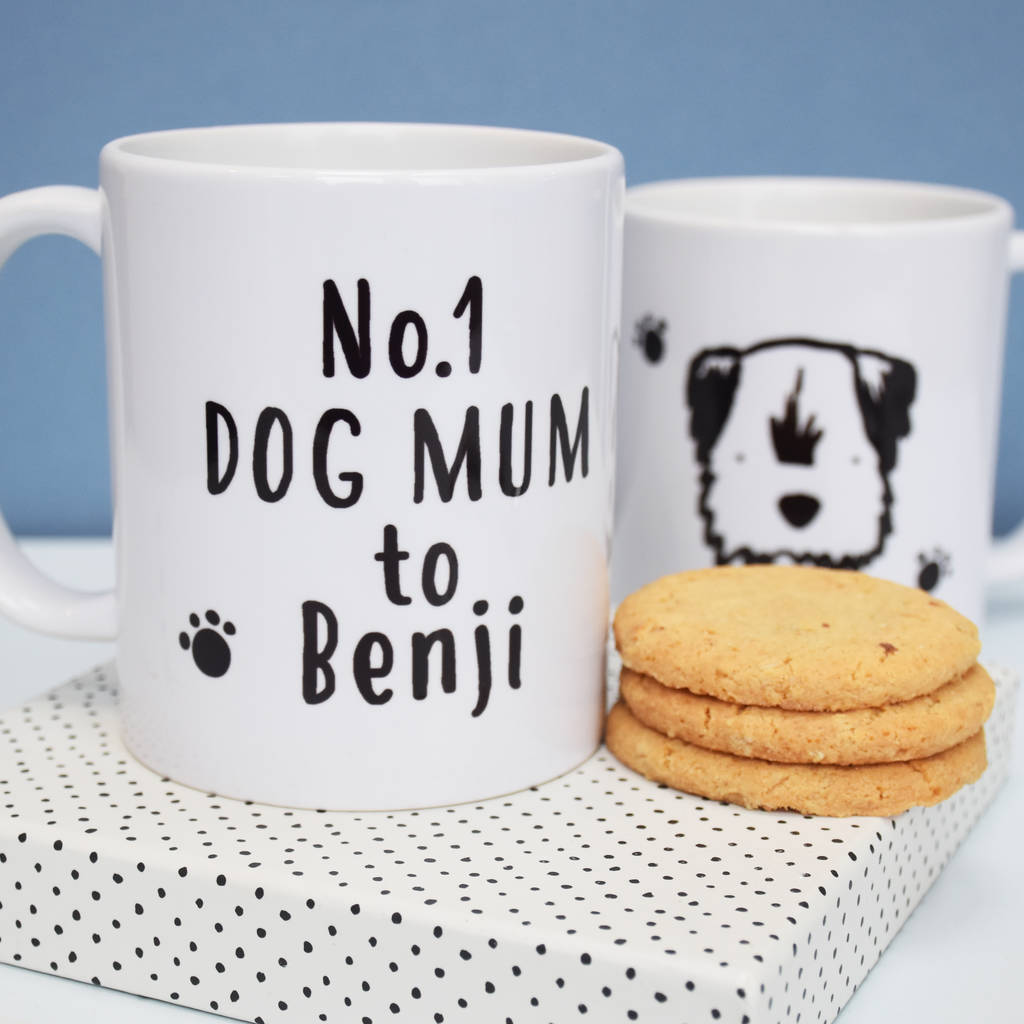 'No.One Dog Mum To' Personalised Breed Mug, 1 of 6