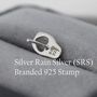 Matryoshka Doll Stud Earrings In Sterling Silver, thumbnail 6 of 11